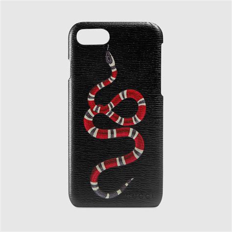 gucci snake print iphone case|Gucci iPhone cases for men.